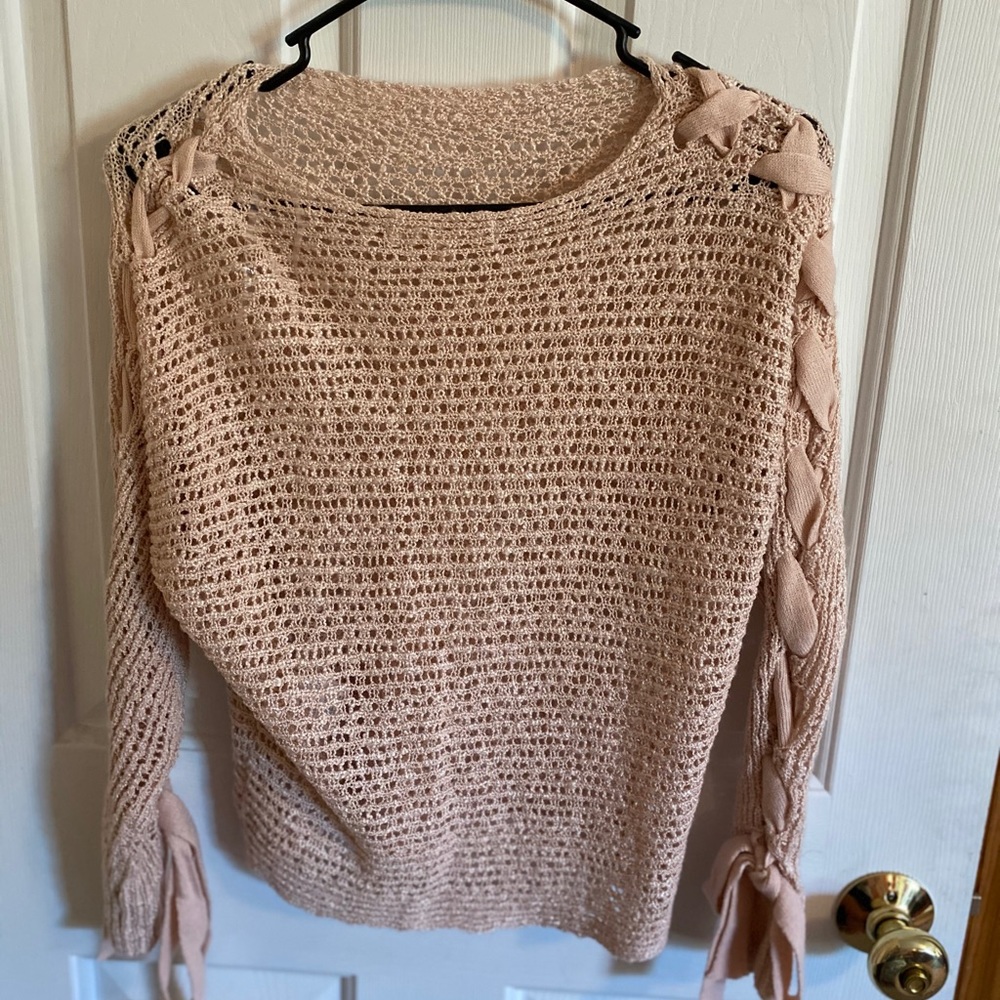 Pink sweater
